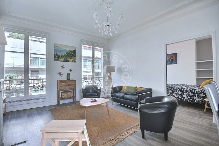 Salon - 3 chambres meublé - Paris 75006 - 15185