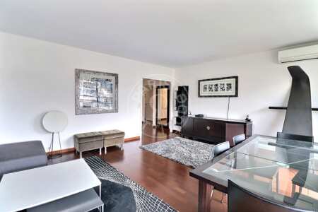 Salon Appartement meublé - 93m² - 2 chambres - Victor Hugo - Paris