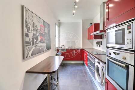 Cuisine Appartement meublé - 93m² - 2 chambres - Victor Hugo - Paris