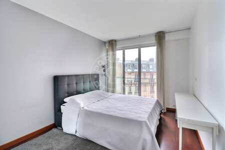 Chambre Appartement meublé - 93m² - 2 chambres - Victor Hugo - Paris