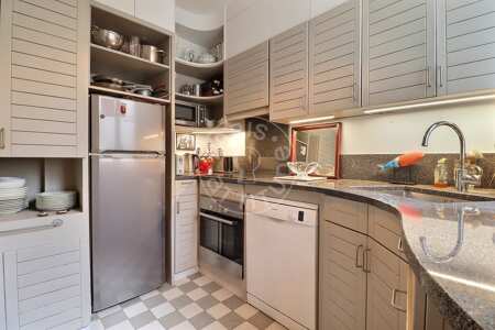 Cozinha Apartamento mobilado - 48m²  - 1 quarto - Porte Maillot / Palais des Congrès - Paris
