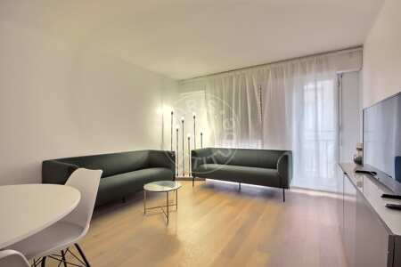 Sala Apartamento mobilado - 60m²  - 2 quartos - Pasteur - Paris