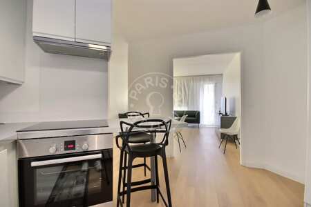 Cozinha Apartamento mobilado - 60m²  - 2 quartos - Pasteur - Paris