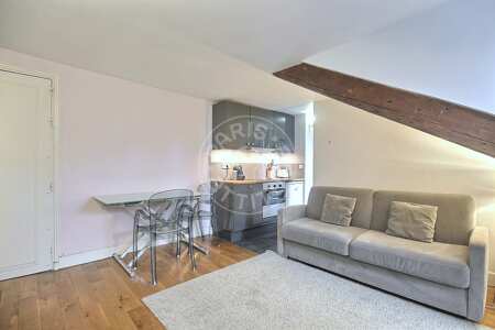 Salon Studio meublé - 27m²  - Denfert Rochereau - Paris