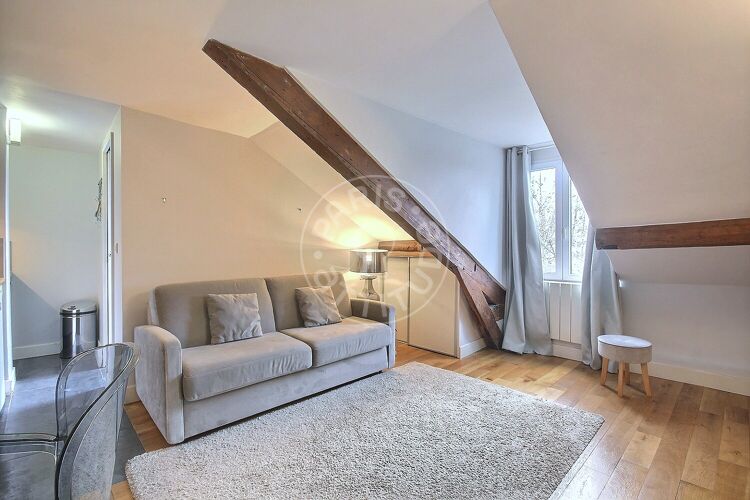 Living room - Furnished studio - Paris 75014 - 15195