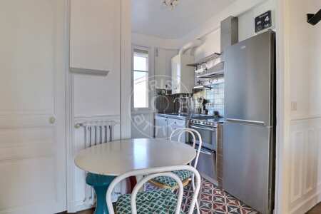 Küche Möblierte wohnung - 70m²  - 2 Zimmer - Saint-Mandé