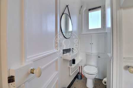 WC Möblierte wohnung - 70m²  - 2 Zimmer - Saint-Mandé