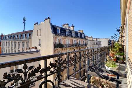 Balkon Möblierte wohnung - 70m²  - 2 Zimmer - Saint-Mandé