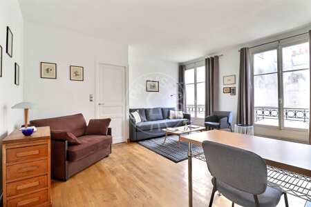 Salotto Appartamento arredato - 50m²  - 1 locale - Place des Vosges - Parigi
