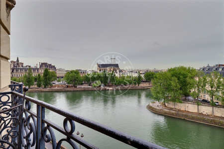 Varanda Apartamento mobilado - 230m²  - 3 quartos - Ile de la Cité - Paris
