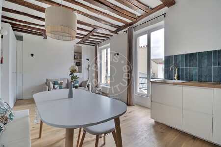 Salotto Appartamento arredato - 29m²  - 1 locale - Temple - Parigi