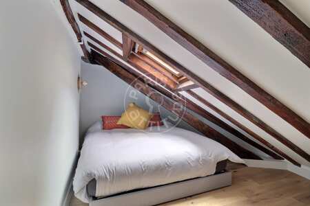Camera da letto Appartamento arredato - 29m²  - 1 locale - Temple - Parigi