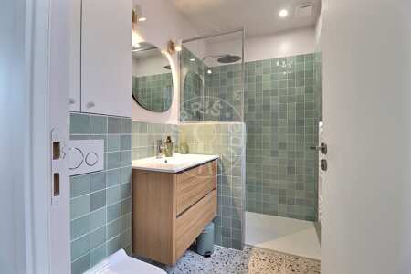 Bagno Appartamento arredato - 29m²  - 1 locale - Temple - Parigi