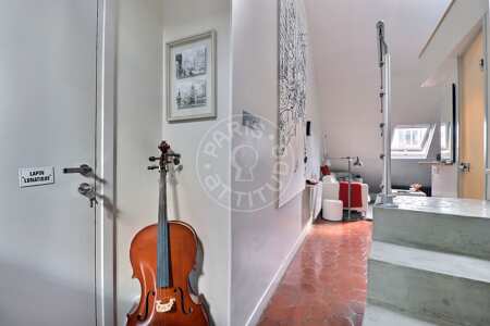 Entrance Furnished studio alcove - 20m²  - Miromesnil - Paris