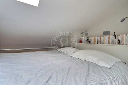 Bedroom Furnished studio alcove - 20m²  - Miromesnil - Paris