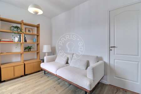 Wohnzimmer Möblierte wohnung - 35m²  - 1 Zimmer - Oberkampf - Paris