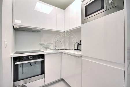 Küche Möblierte wohnung - 39m²  - 1 Zimmer - Champs-Elysées - Paris