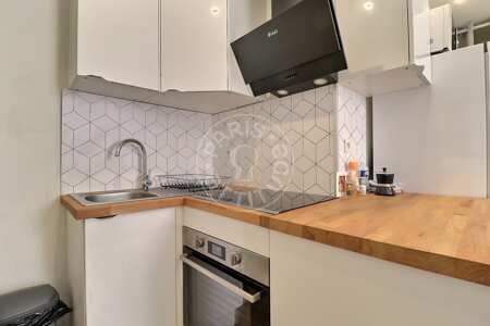 Cucina Appartamento arredato - 27m²  - 1 locale - Marx Dormoy - Parigi