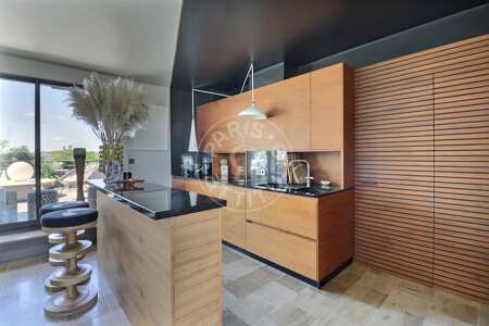 Cozinha Apartamento mobilado - 271m²  - 4 quartos - Jasmin / Mozart - Paris