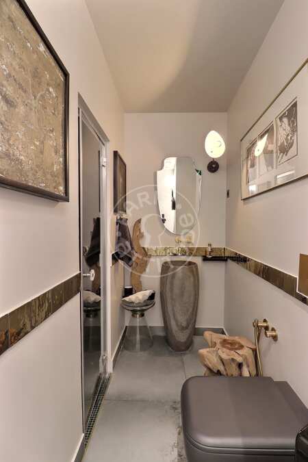 WC Apartamento mobilado - 271m²  - 4 quartos - Jasmin / Mozart - Paris