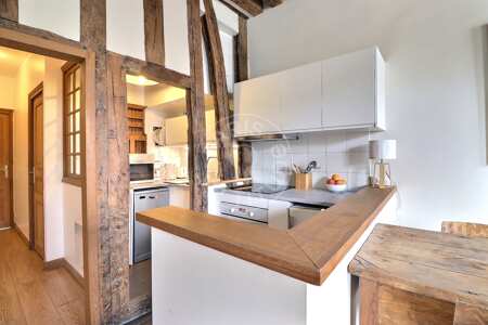Cuisine Appartement meublé - 53m²  - 2 chambres - Latin / Saint-Michel - Paris