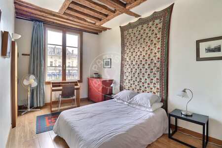 Chambre Appartement meublé - 53m²  - 2 chambres - Latin / Saint-Michel - Paris