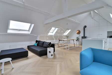 Salotto Appartamento arredato - 69m²  - 2 locali - Temple - Parigi