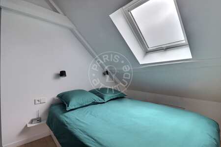 Camera da letto Appartamento arredato - 69m²  - 2 locali - Temple - Parigi