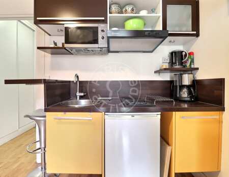 Cucina Monolocale arredato - 15m²  - Centre George Pompidou - Parigi