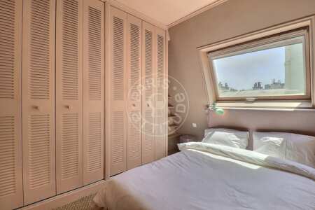 Camera da letto Appartamento arredato - 38m²  - 1 locale - Porte Maillot / Palais des Congrès - Parigi