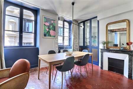 Esszimmer Möblierte wohnung - 70m²  - 1 Zimmer - Châtelet - Paris