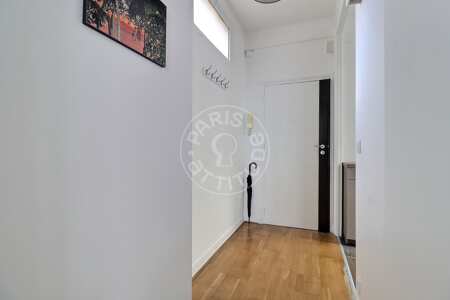 Entrance Furnished apartment - 75m²  - 2 bedrooms - Motte-Piquet Grenelle - Paris