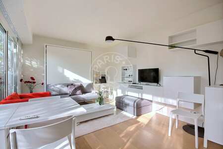 Wohnzimmer Möblierte studio - 32m²  - Place d'Italie - Paris