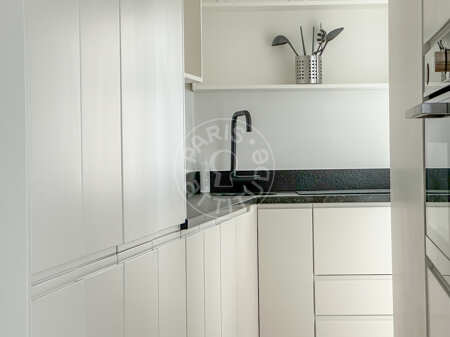 Cuisine Studio alcove meublé - 32m²  - Montorgueil - Paris