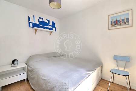 Quarto Apartamento mobilado - 27m²  - 1 quarto - Sacré-Cœur - Paris