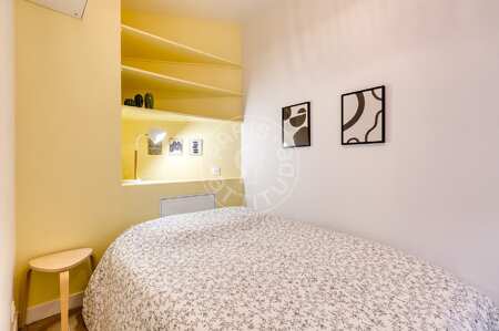 Dormitorio Piso amueblado - 31m²  - 2 dormitorios - Montsouris - París