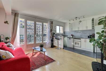 Salotto Appartamento arredato - 38m² - 1 locale - Place d'Italie - Parigi