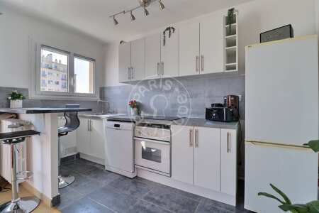 Cucina Appartamento arredato - 38m² - 1 locale - Place d'Italie - Parigi