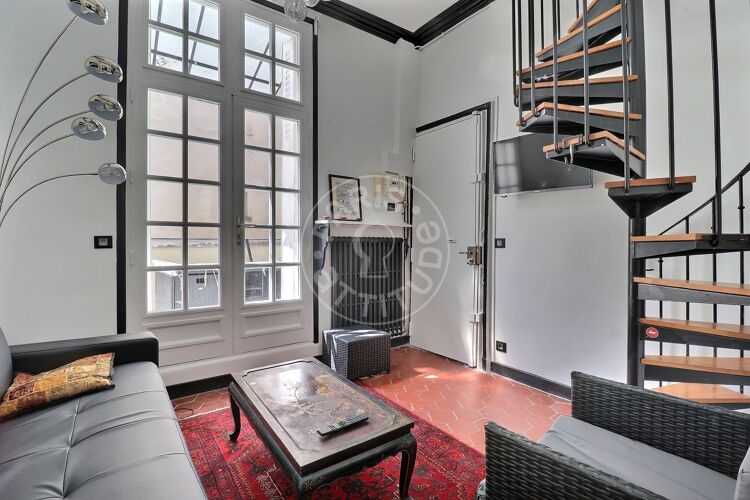 Sala - 1 quarto mobiliado - Paris 75004 - 15258