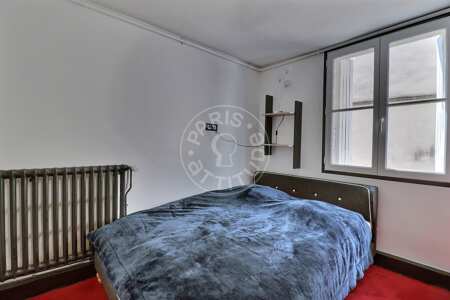 Bedroom Furnished apartment - 28m²  - 1 bedroom - Ile Saint-Louis - Paris