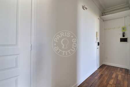 Entrée Appartement meublé - 47m²  - 2 chambres - Guy Môquet - Paris