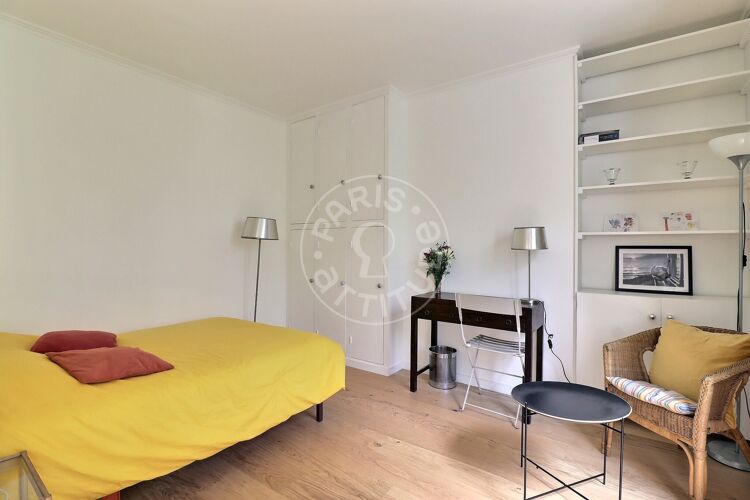 Living room - Furnished studio - Paris 75014 - 15267