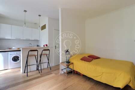 Wohnzimmer Möblierte studio - 22m²  - Plaisance / Pernety - Paris