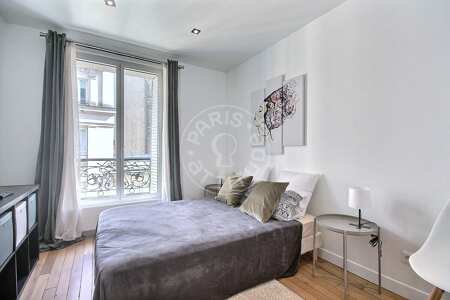 Quarto Apartamento mobilado - 45m²  - 2 quartos - Porte de Saint-Cloud - Paris