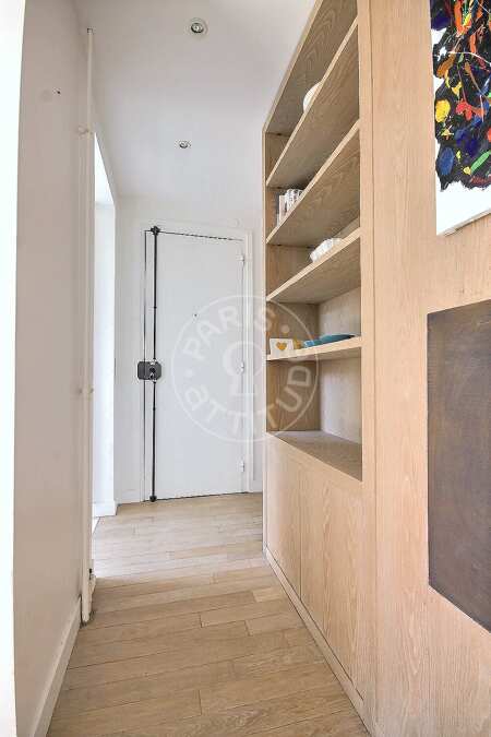Entrada Apartamento mobilado - 42m²  - 1 quarto - Tour Eiffel - Paris