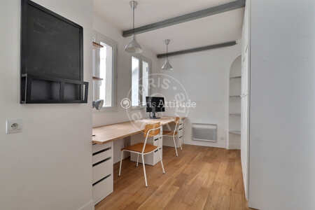 Bureau Appartement meublé - 71m²  - 2 chambres - Tolbiac - Paris