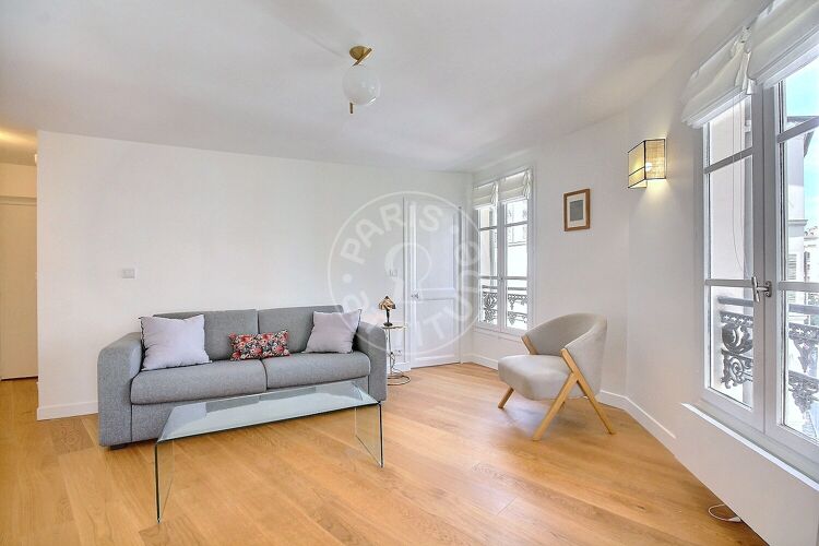 Living room - Furnished 3 bedrooms - Neuilly-sur-Seine 92200 - 15275