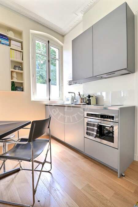Cocina Estudio amueblado - 25m²  - Miromesnil - París