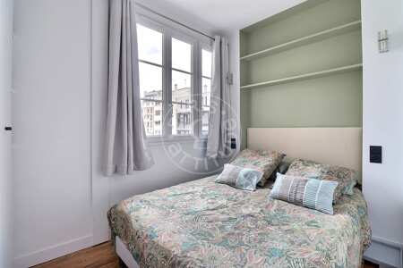 Schlafzimmer Möblierte wohnung - 31m²  - 1 Zimmer - Auteuil - Paris