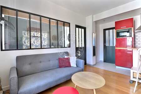 Salotto Appartamento arredato - 29m²  - 1 locale - Sacré-Cœur - Parigi
